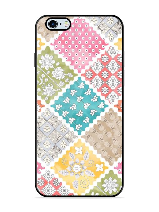 Patchwork Dreamscape Glossy Soft Edge Case for Apple Iphone 6S Chachhi