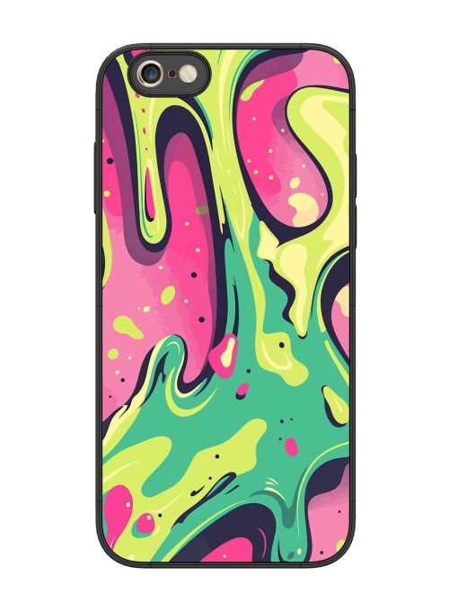 Gooey Grooves Glossy Soft Edge Case for Apple Iphone 6S Plus Chachhi