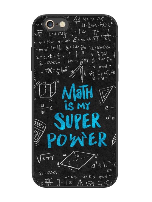 Math Magic Glossy Soft Edge Case for Apple Iphone 6S Plus Chachhi