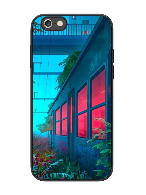 Urban Jungle Glossy Soft Edge Case for Apple Iphone 6S Plus Chachhi