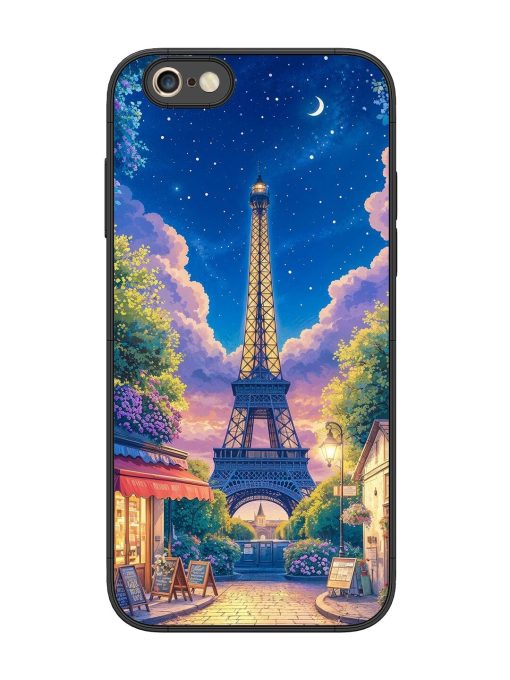 Twilight In Paris Glossy Soft Edge Case for Apple Iphone 6S Plus Chachhi