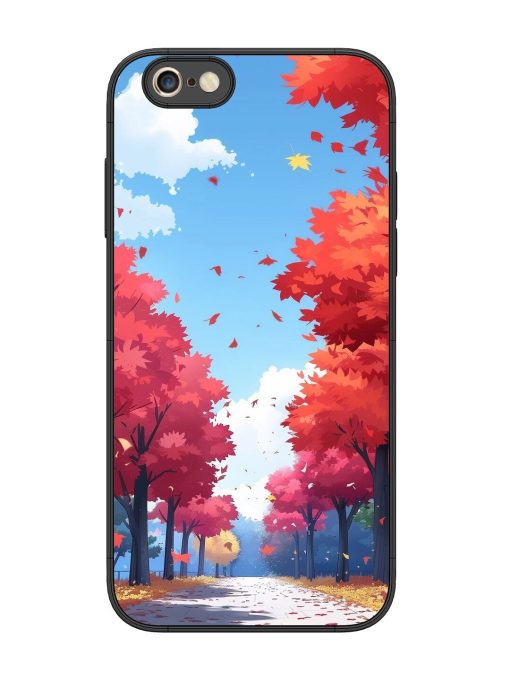 Autumn'S Embrace Glossy Soft Edge Case for Apple Iphone 6S Plus Chachhi