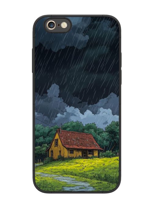 Rainy Day Retreat Glossy Soft Edge Case for Apple Iphone 6S Plus Chachhi