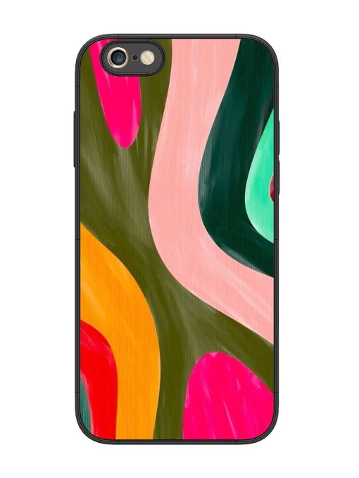 Wavy Wonder Glossy Soft Edge Case for Apple Iphone 6S Plus Chachhi