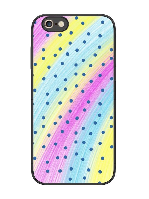 Polka Dot Paradise Glossy Soft Edge Case for Apple Iphone 6S Plus Chachhi