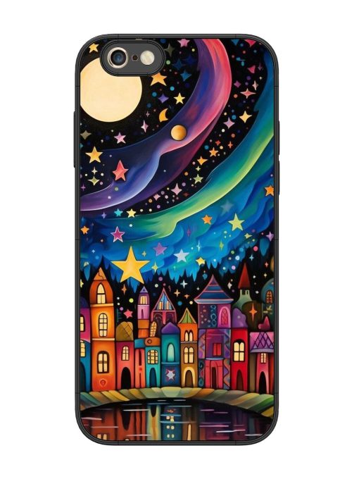 Starlit Village Glossy Soft Edge Case for Apple Iphone 6S Plus Chachhi