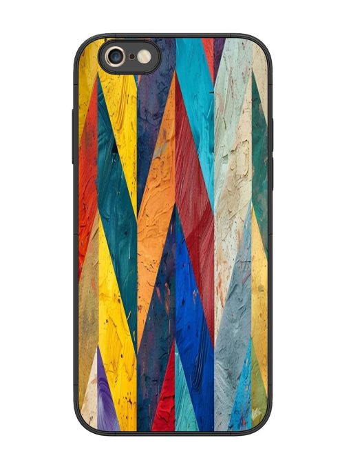 Abstract Tapestry Glossy Soft Edge Case for Apple Iphone 6S Plus Chachhi