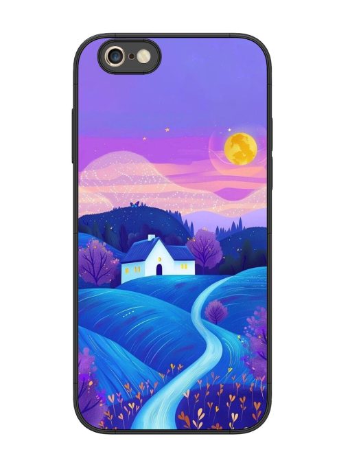 Moonlit Meadow Glossy Soft Edge Case for Apple Iphone 6S Plus Chachhi