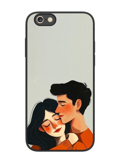 Craft Couples Glossy Soft Edge Case for Apple Iphone 6S Plus Chachhi