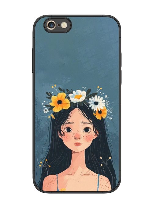 Gurl Art Glossy Soft Edge Case for Apple Iphone 6S Plus Chachhi