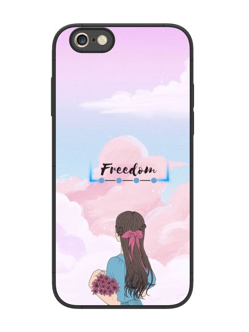 Skyward Dreams Glossy Soft Edge Case for Apple Iphone 6S Plus Chachhi