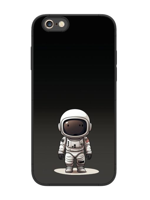 Neon Astronaut Glossy Soft Edge Case for Apple Iphone 6S Plus Chachhi