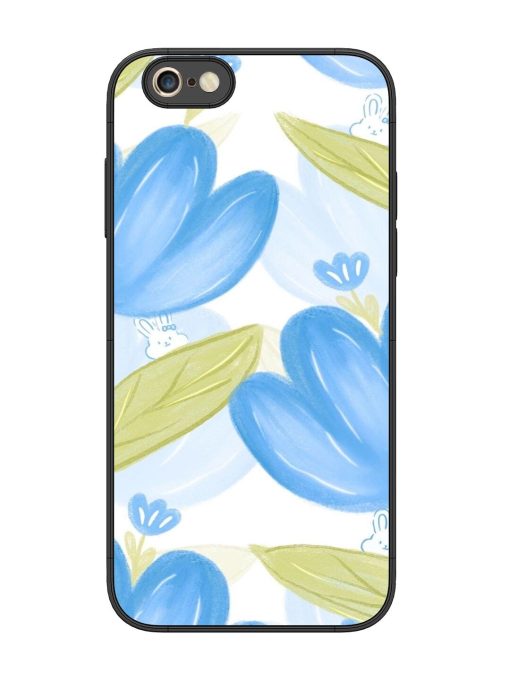 Bunny'S Blue Garden Glossy Soft Edge Case for Apple Iphone 6S Plus Chachhi