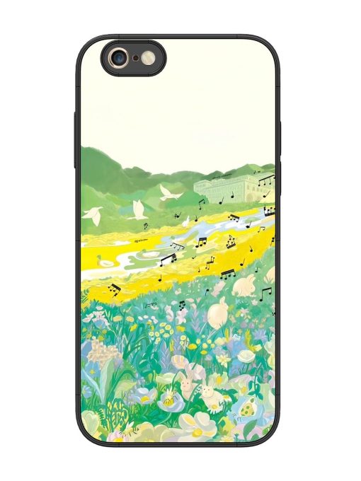 Melody In Bloom Glossy Soft Edge Case for Apple Iphone 6S Plus Chachhi