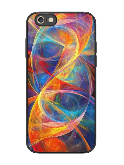 Cosmic Currents Glossy Soft Edge Case for Apple Iphone 6S Plus Chachhi