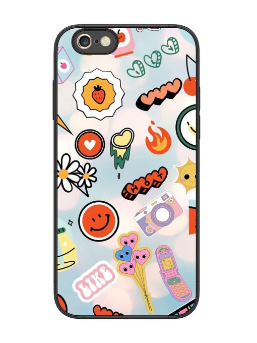 Cheerful Glossy Soft Edge Case for Apple Iphone 6S Plus Chachhi