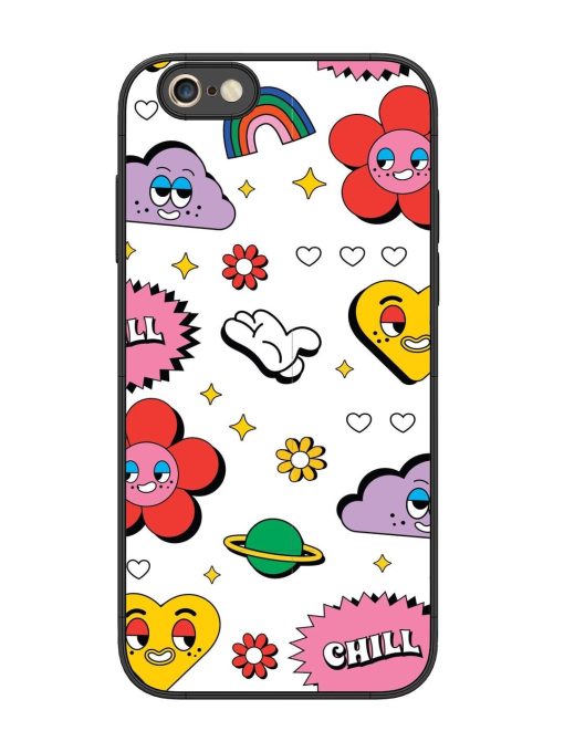 Whimsical Wonderland Glossy Soft Edge Case for Apple Iphone 6S Plus Chachhi