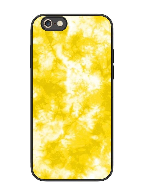 Golden Tie-Dye Twirl Glossy Soft Edge Case for Apple Iphone 6S Plus Chachhi