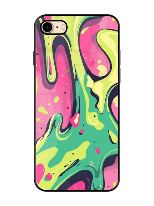 Gooey Grooves Glossy Soft Edge Case for Apple Iphone 7