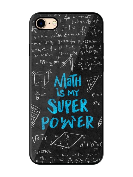 Math Magic Glossy Soft Edge Case for Apple Iphone 7