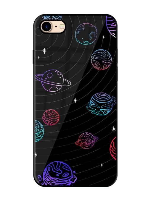 Cosmic Ballet Glossy Soft Edge Case for Apple Iphone 7