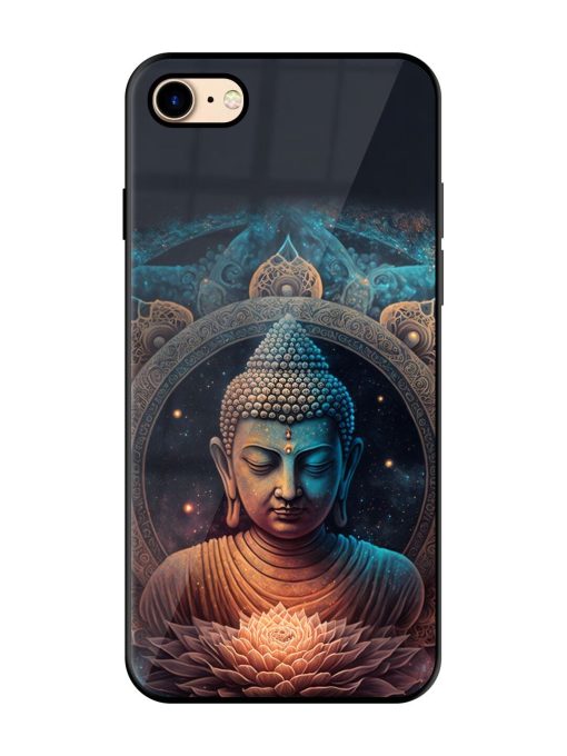 The Buddha Art Glossy Soft Edge Case for Apple Iphone 7