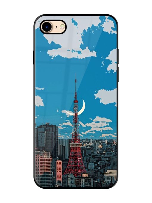 Tokyo Twilight Glossy Soft Edge Case for Apple Iphone 7