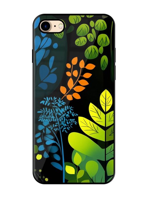 Midnight Garden Glossy Soft Edge Case for Apple Iphone 7