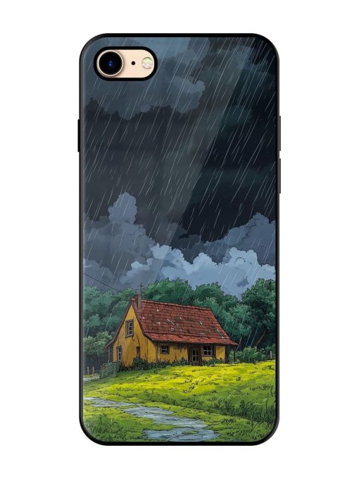 Rainy Day Retreat Glossy Soft Edge Case for Apple Iphone 7