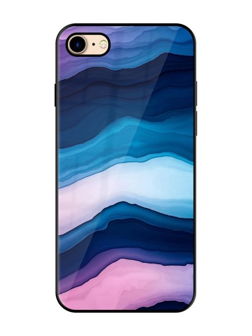 Oceanic Layers Glossy Soft Edge Case for Apple Iphone 7