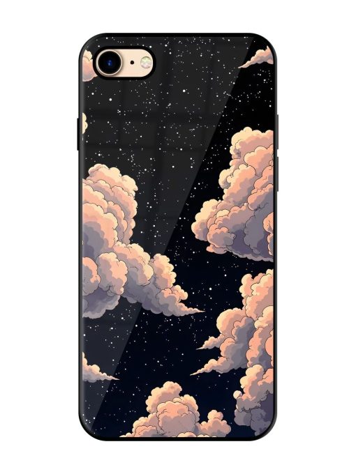 Starry Night Dreams Glossy Soft Edge Case for Apple Iphone 7