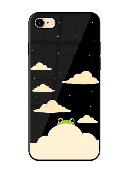 Froggy Night Sky Glossy Soft Edge Case for Apple Iphone 7