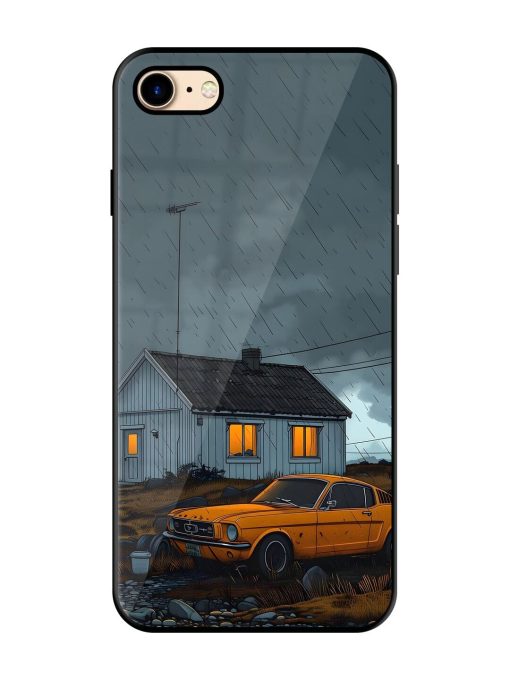 Rainy Day Retreat Glossy Soft Edge Case for Apple Iphone 7