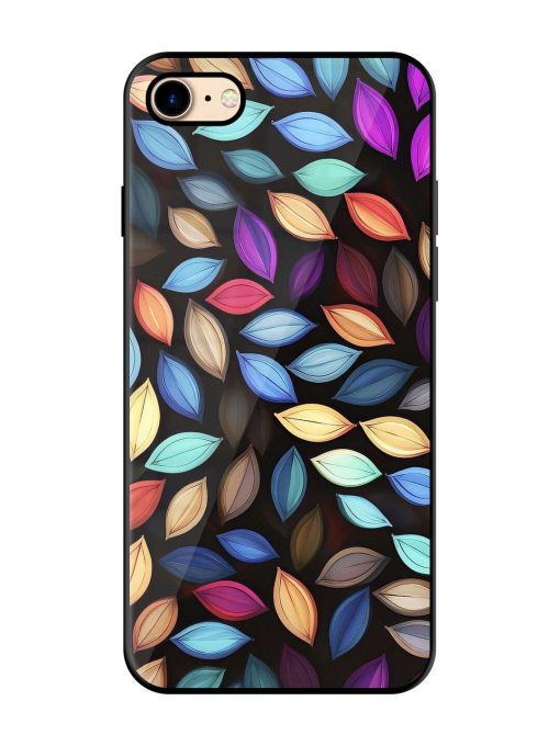 Colorful Kaleidoscope Glossy Soft Edge Case for Apple Iphone 7