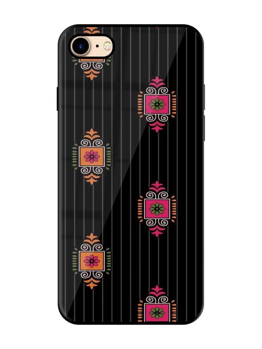 Ornate Elegance Glossy Soft Edge Case for Apple Iphone 7