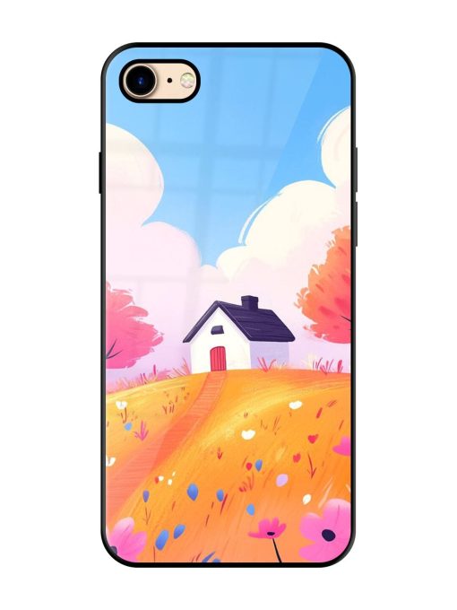 Hilltop Haven Glossy Soft Edge Case for Apple Iphone 7