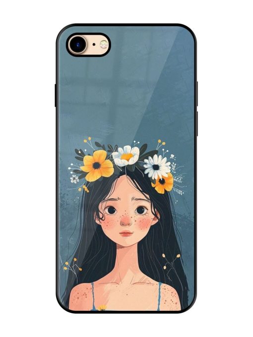 Gurl Art Glossy Soft Edge Case for Apple Iphone 7