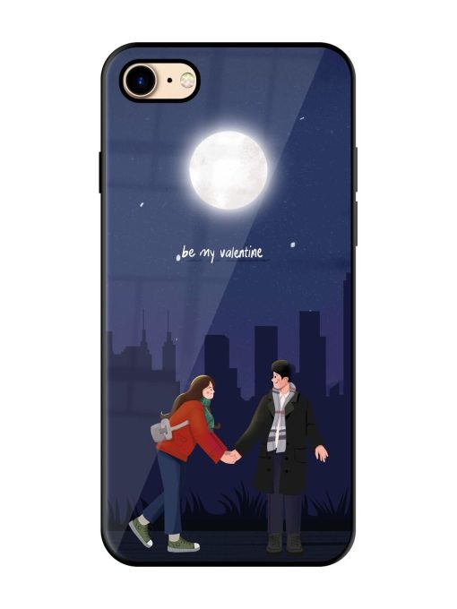 Moonlight Proposal Glossy Soft Edge Case for Apple Iphone 7