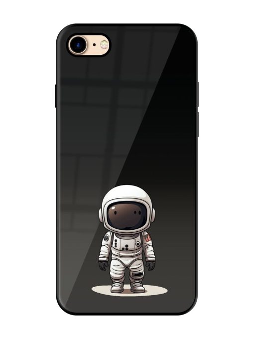 Neon Astronaut Glossy Soft Edge Case for Apple Iphone 7