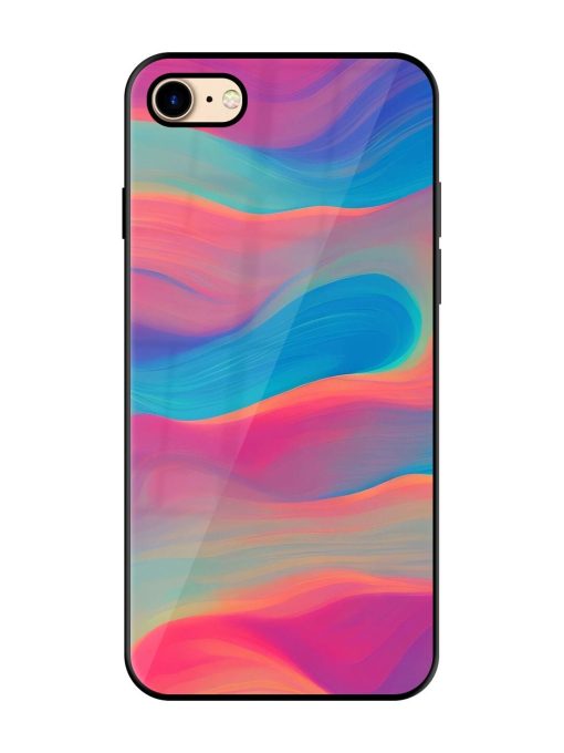 Wavy Wonder Glossy Soft Edge Case for Apple Iphone 7