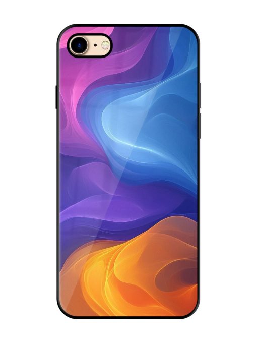 Cosmic Currents Glossy Soft Edge Case for Apple Iphone 7