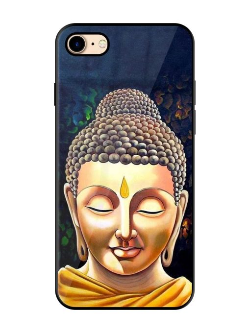 Buddha Face Glossy Soft Edge Case for Apple Iphone 7