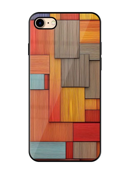 Woodsy Wonders Glossy Soft Edge Case for Apple Iphone 7