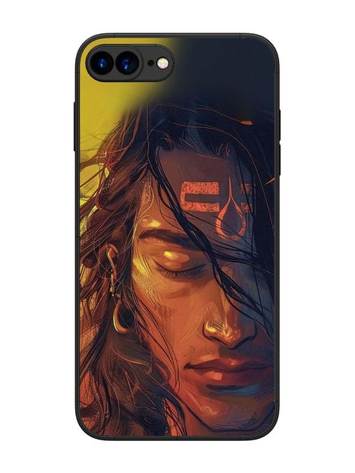 Tranquil Shiva Glossy Soft Edge Case for Apple Iphone 7 Plus Chachhi