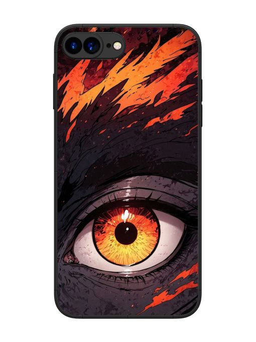 Inferno Gaze Glossy Soft Edge Case for Apple Iphone 7 Plus Chachhi