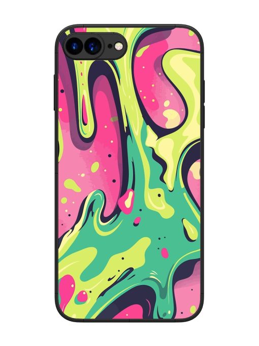 Gooey Grooves Glossy Soft Edge Case for Apple Iphone 7 Plus Chachhi