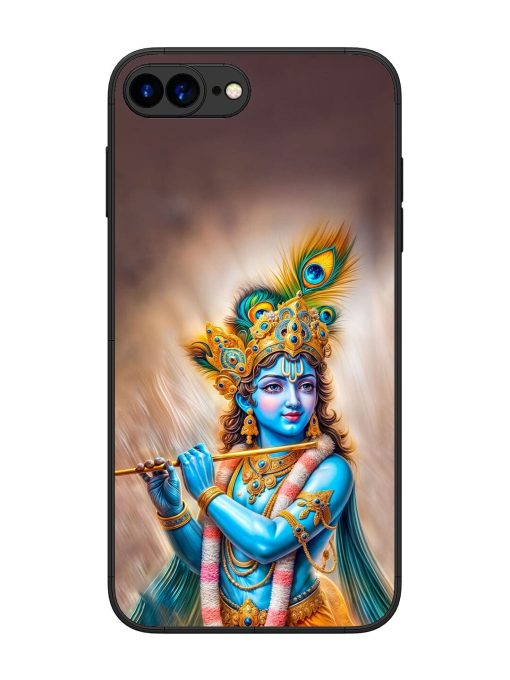 Divine Krishna Glossy Soft Edge Case for Apple Iphone 7 Plus Chachhi