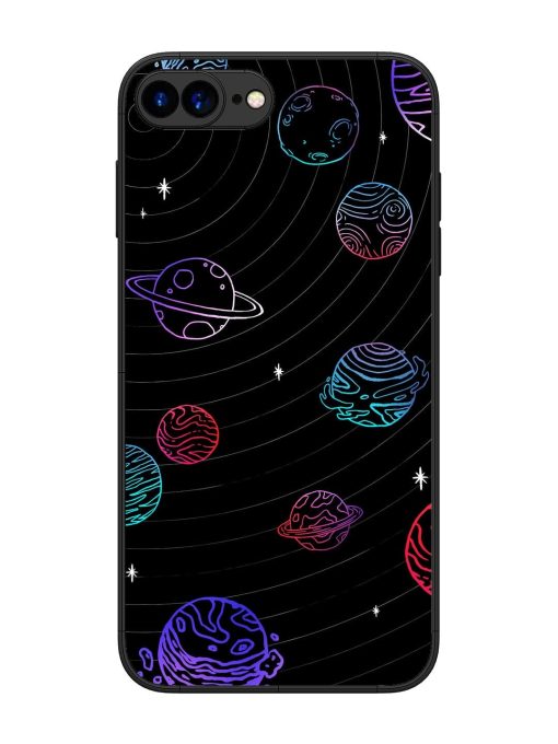 Cosmic Ballet Glossy Soft Edge Case for Apple Iphone 7 Plus Chachhi