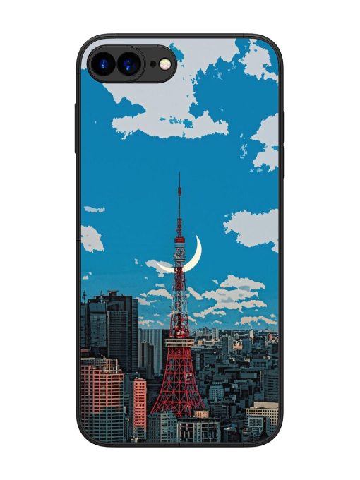 Tokyo Twilight Glossy Soft Edge Case for Apple Iphone 7 Plus Chachhi