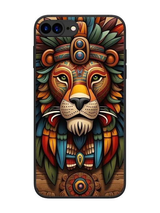 Aztec Majesty Glossy Soft Edge Case for Apple Iphone 7 Plus Chachhi